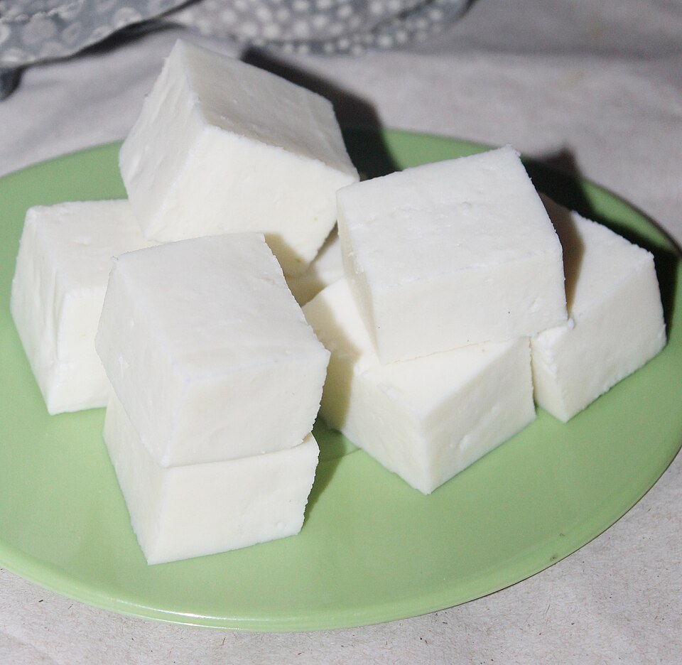 Paneer cubes